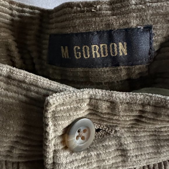 Corduroy Khaki 34/32 Men's Pants - Picture 7 of 9